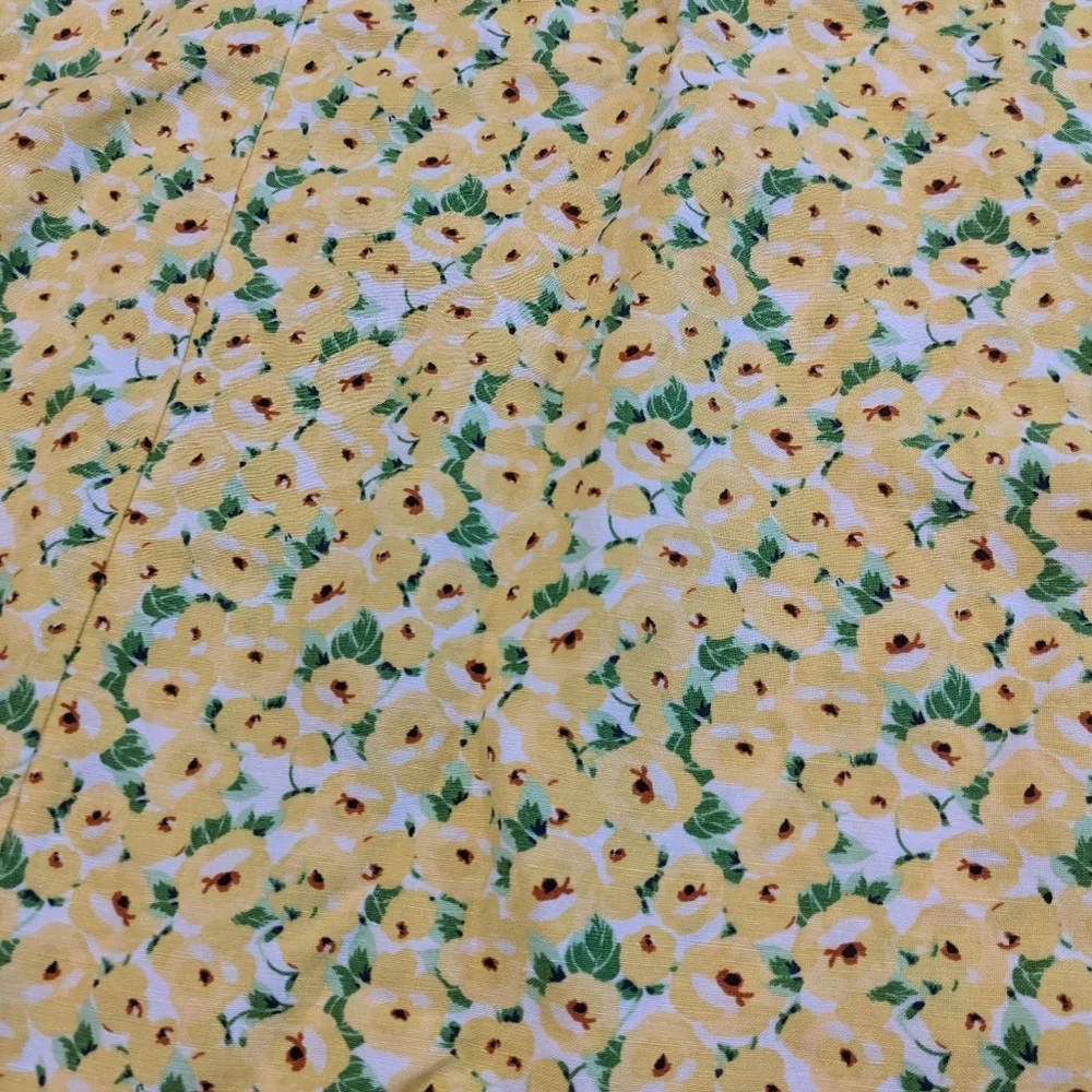 LOFT Floral Side Slit Midi Skirt - Picture 7 of 8